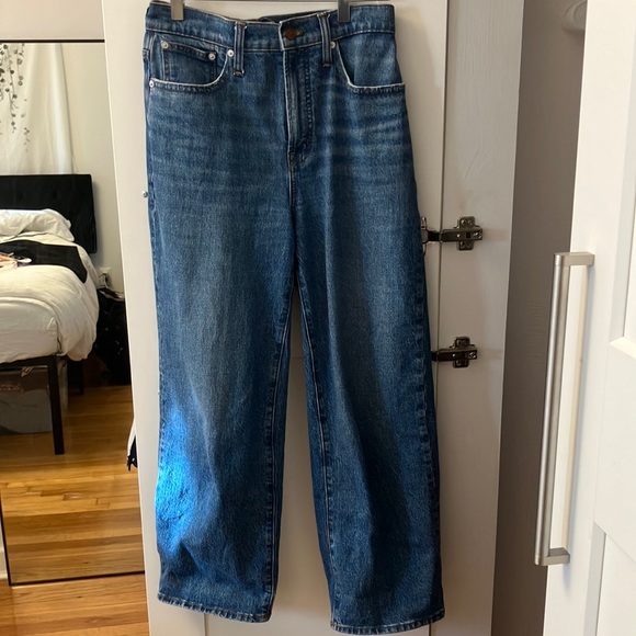 Madewell Perfect Vintage Wide-Leg Crop Jean 26 - Picture 1 of 10